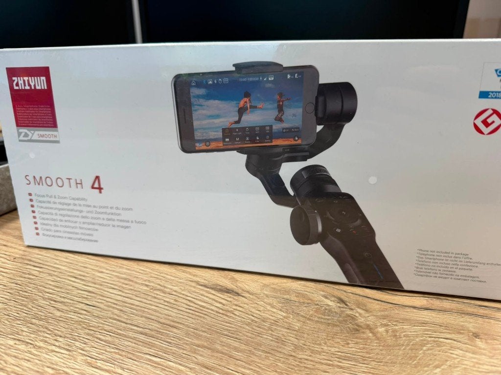 Smartphone Gimbal (zhiyun smooth 4), Ophalen of Verzenden, Zo goed als nieuw, Gimbal, Zhiyun