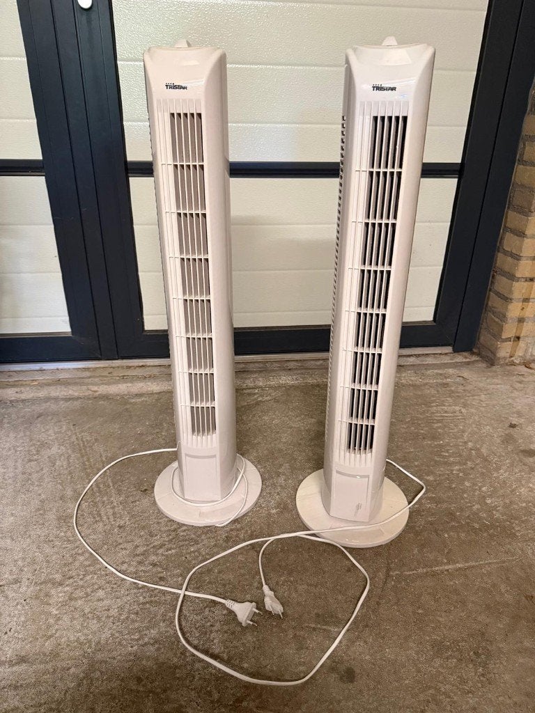2x Tristar Tower Fan VE-5955 – torenventilators, Witgoed en Apparatuur, Ventilatoren, Ophalen, Gebruikt, Torenventilator