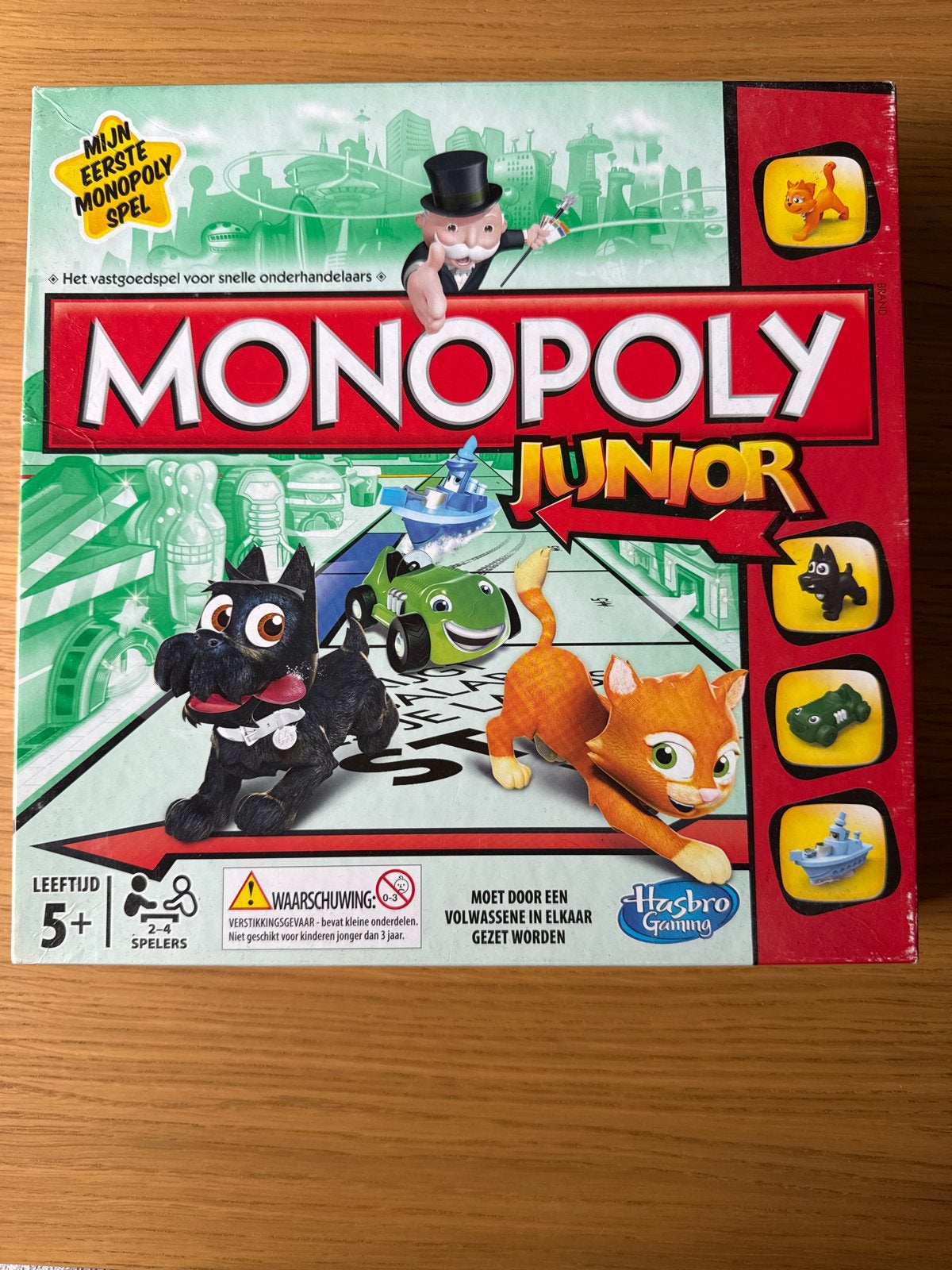 Monopoly Junior - Mijn Eerste Monopoly Spel, Een of twee spelers, Ophalen, Gebruikt
