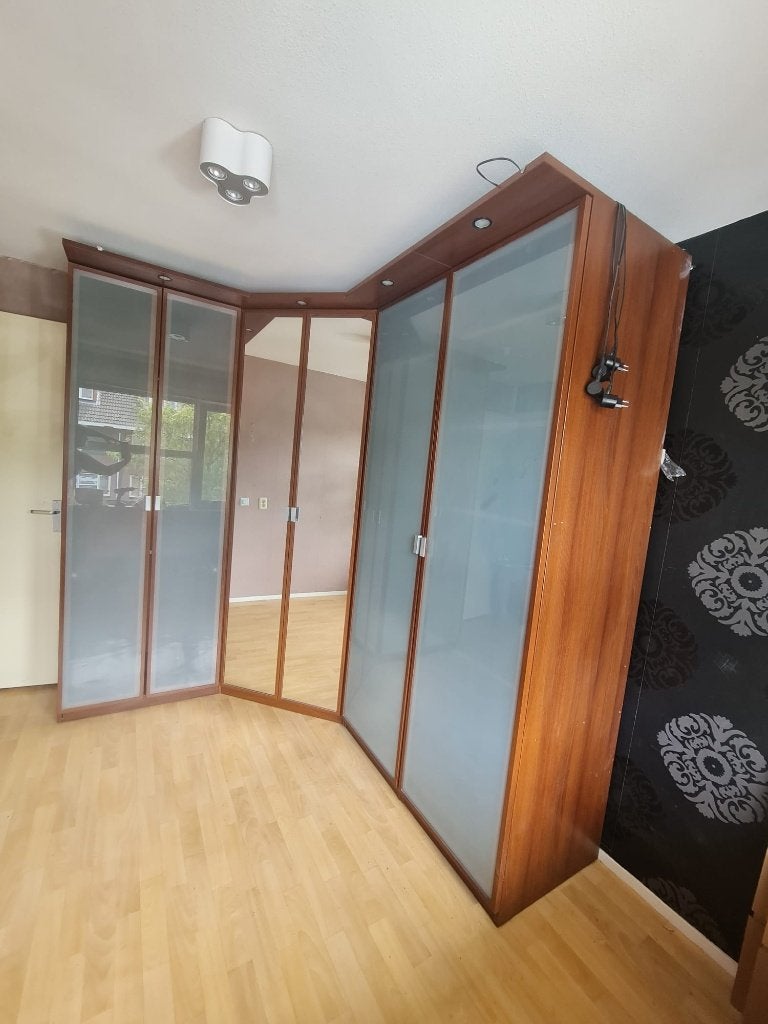 Hoekkast kledingkast set. Leveren en monteren ook mogelijk, Huis en Inrichting, Kasten | Kledingkasten, 200 cm of meer, Ikea, Www.KasparWinkel.nl