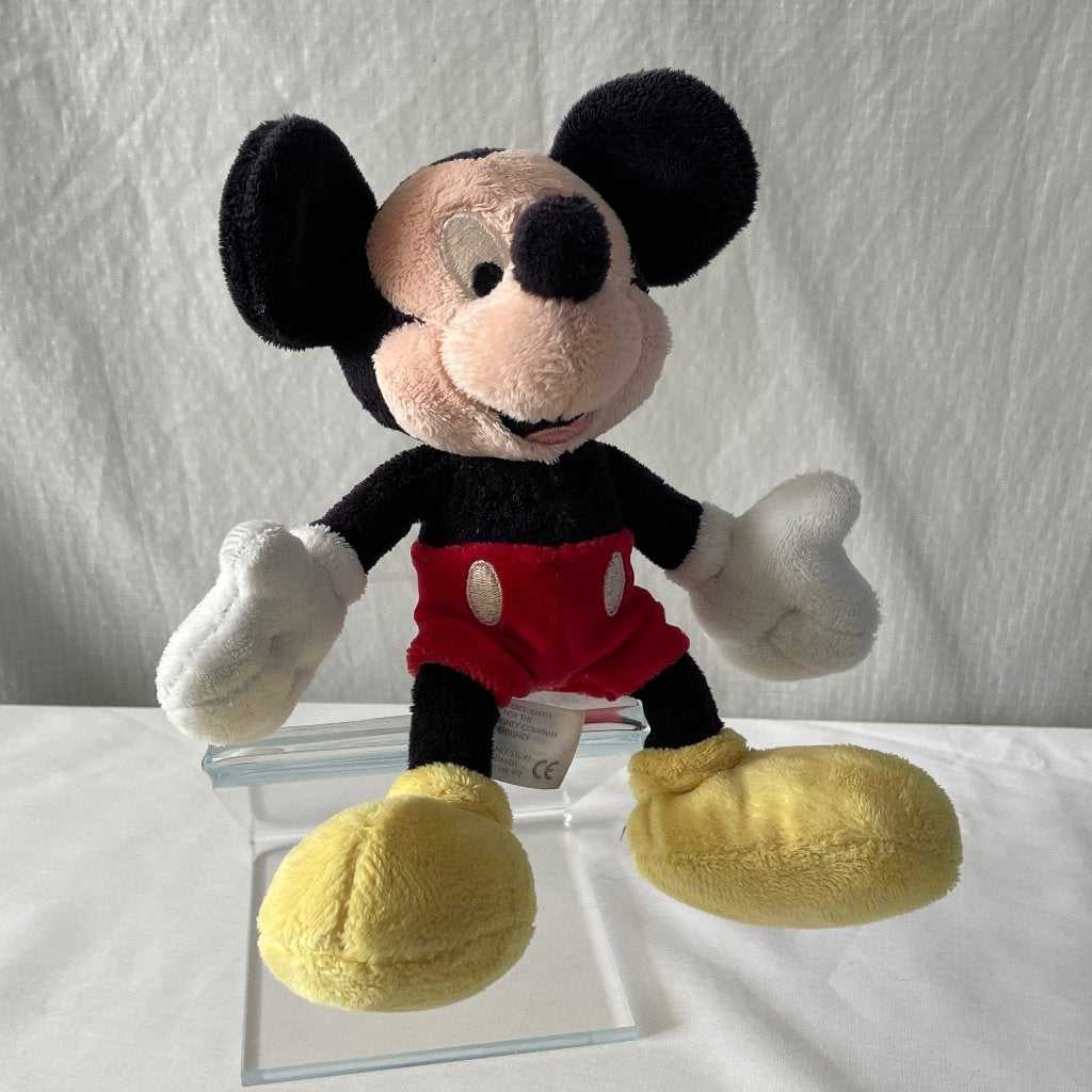Mickey Mouse Knuffel – Disney Store London, Ophalen of Verzenden, Mickey Mouse, Zo goed als nieuw, Knuffel