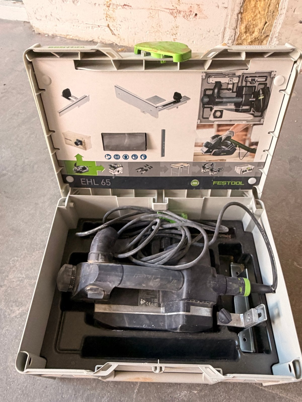 Festool EHL 65 Schaafmachine in Systainer, Ophalen, Gebruikt, Overige typen, Festool
