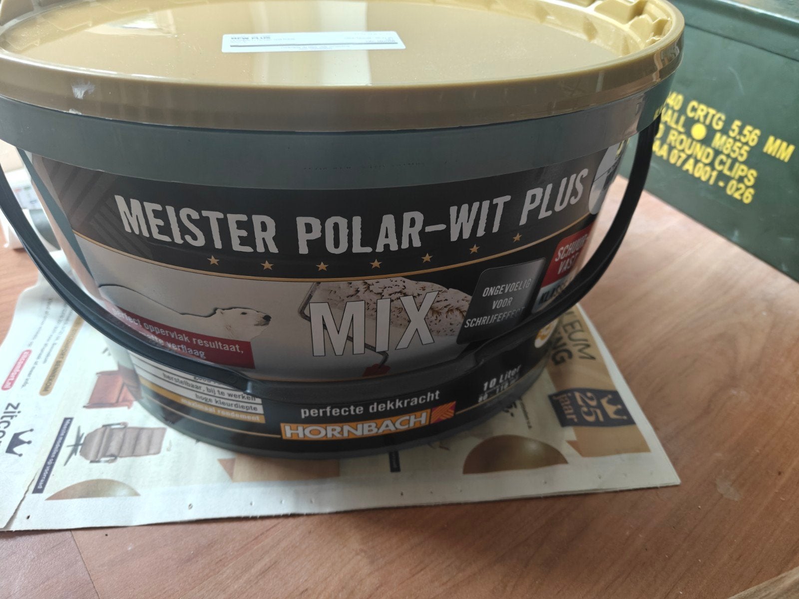 Meister Polar-Wit Plus Muurverf - 10 liter, Ophalen, Wit