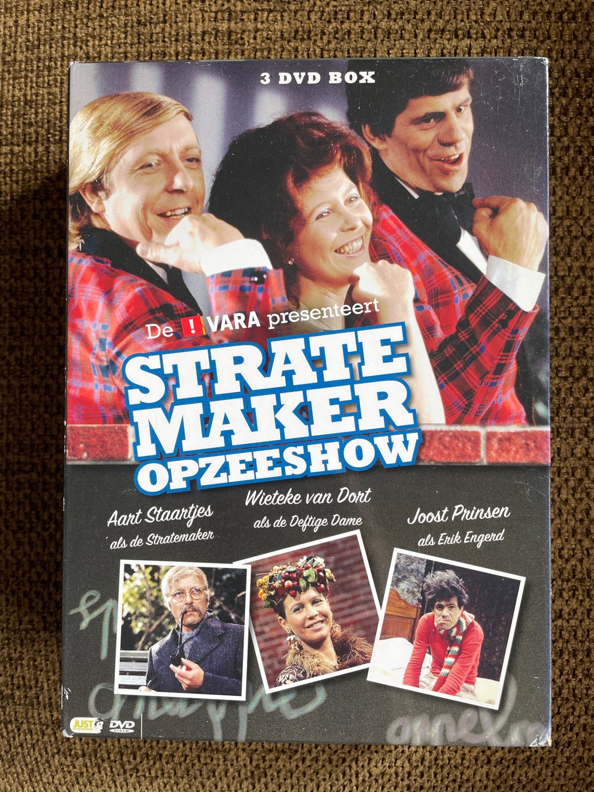 Stratemaker op zee show - Complete 3 dvd-Box, Gebruikt, Alle leeftijden, Nederlands, Komedie
