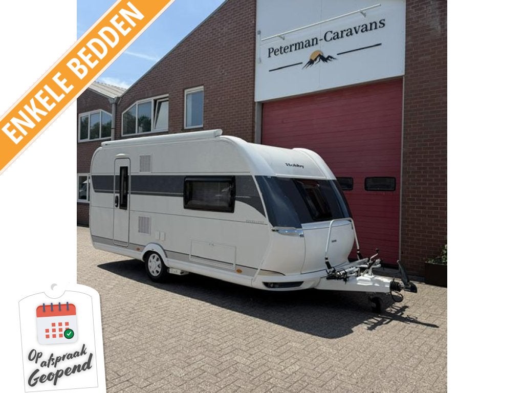 Hobby Excellent 460 SL Incl. Mover en Luifel, Hobby, Bedrijf, Treinzit, Tot en met 3