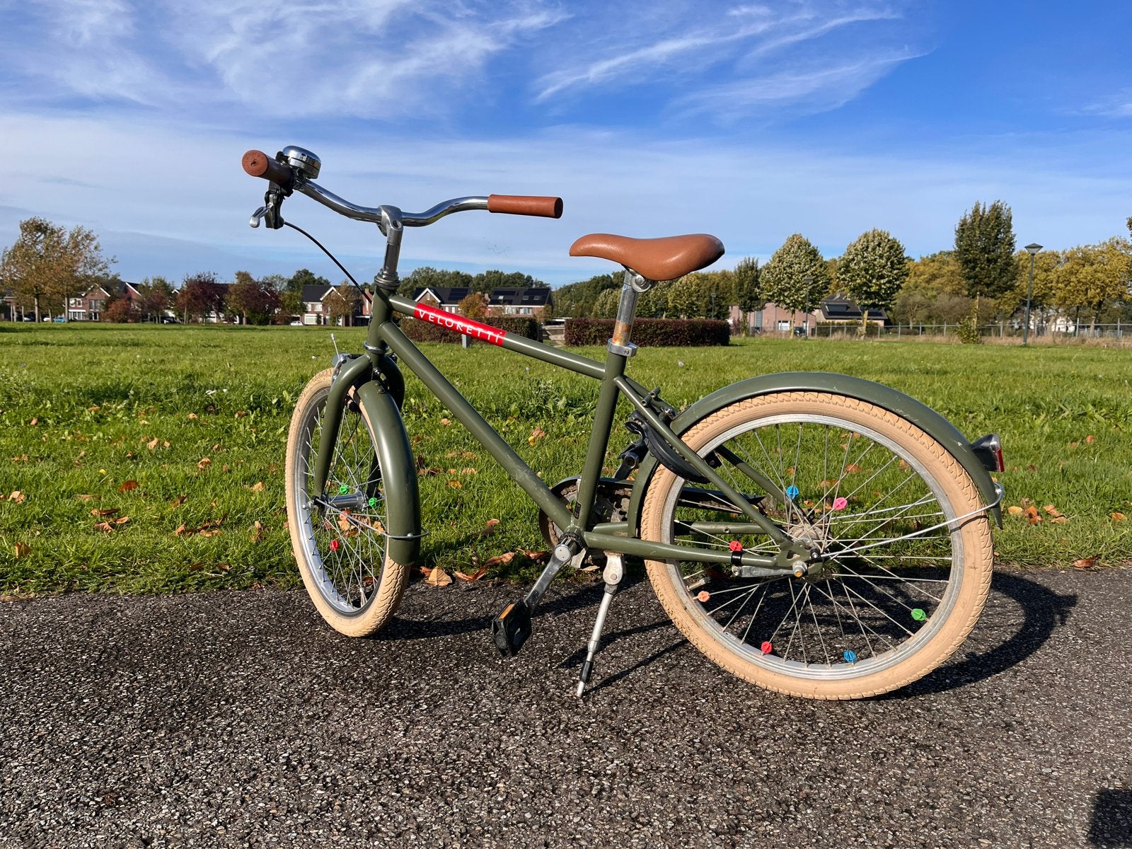 Veloretti Junior 20 inch - Desert Moss, Ophalen, Terugtraprem, Gebruikt, Handrem