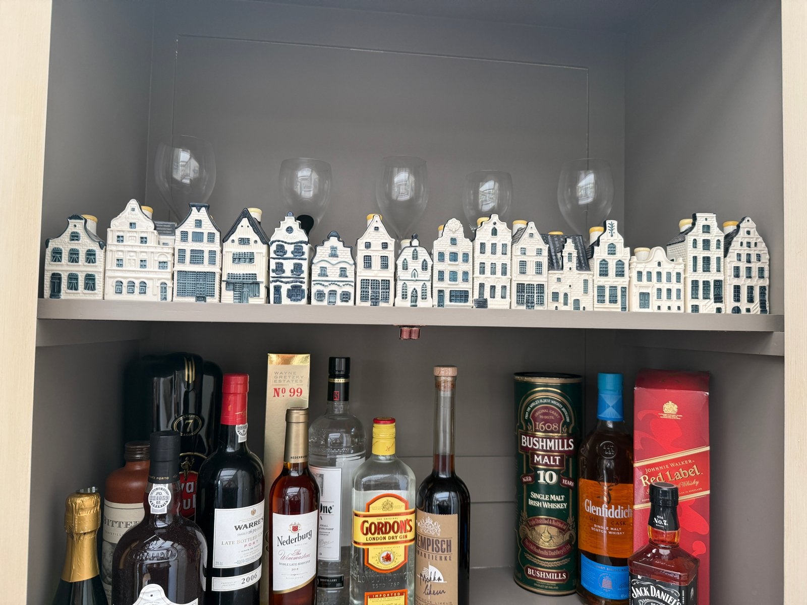 Diverse KLM huisjes, sommige zonder drank, Ophalen, Gebruikt, 41 t/m 60