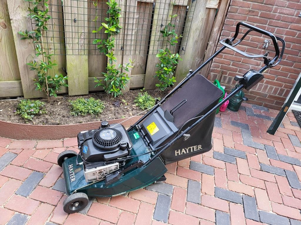 Hayter Harrier wals benzine maaier, Tuin en Terras, Grasmaaiers, Ophalen, Cirkelmaaier, Gebruikt, Hayter
