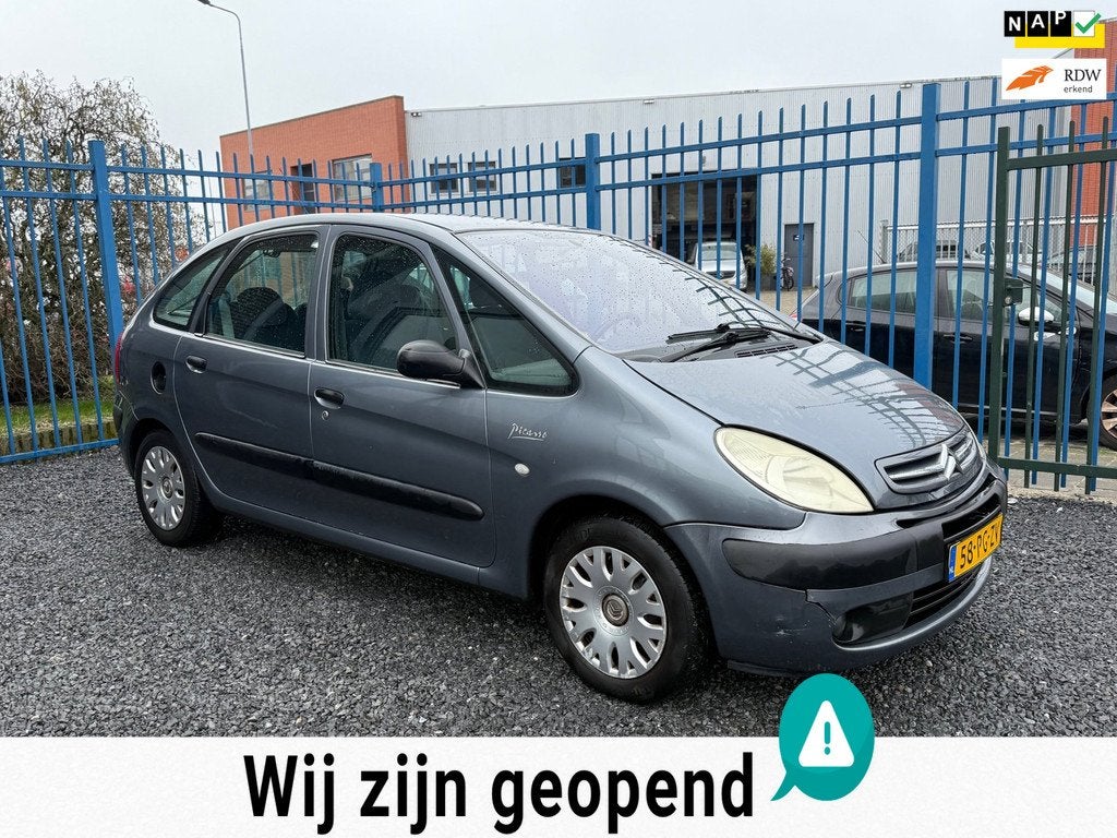 Citroen Xsara Picasso 2.0i-16V Image AUTOMAAT!CLIMA!APK!KOOP, Auto's, Citroën, Zwart, 4 cilinders, 700 kg, Origineel Nederlands