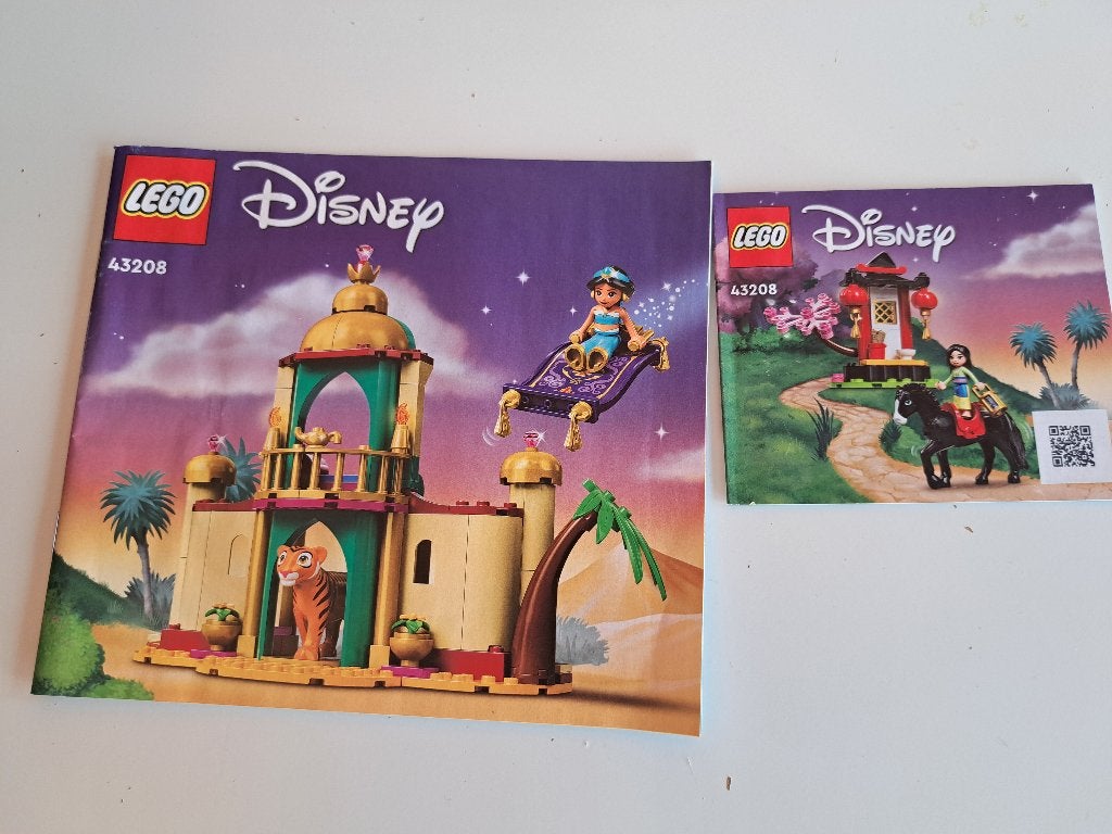 Lego Disney Princess 43208 Jasmines en Mulans Avontuur, Lego, Ophalen of Verzenden, Zo goed als nieuw, Complete set