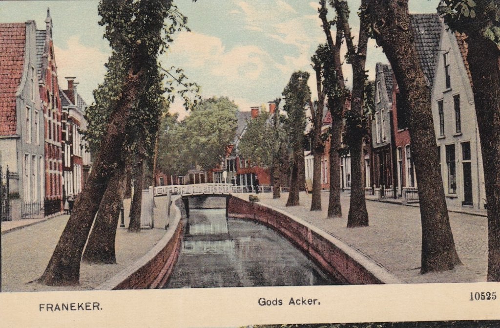 18611 Franeker Gods Acker 10525 Friesland Hitzum Peins, Verzenden, 1920 tot 1940, Ongelopen, Friesland