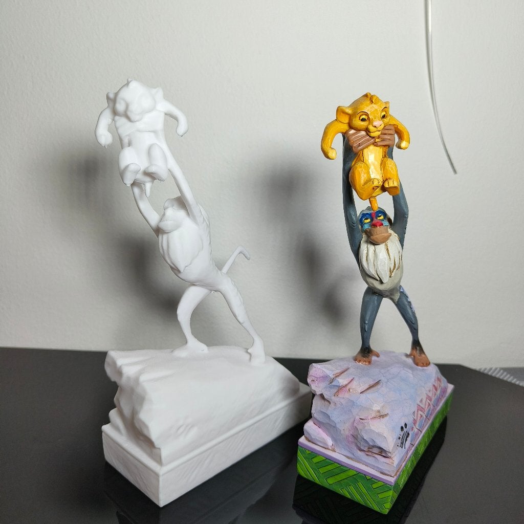 Disney Traditions Heir to the throne lion king 3d scan print, Ophalen of Verzenden, Nieuw, Overige typen