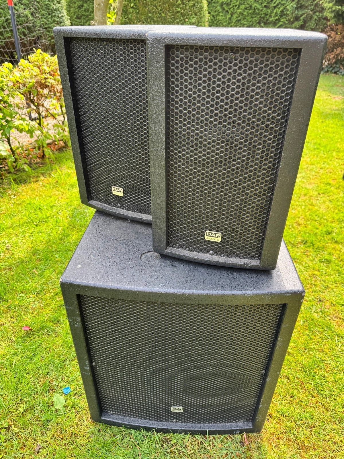 DAP Clubmate 1 actieve speakerset, Audio, Tv en Foto, Luidsprekers, Inclusief standaarden, Gebruikt, Speakerset, Ophalen