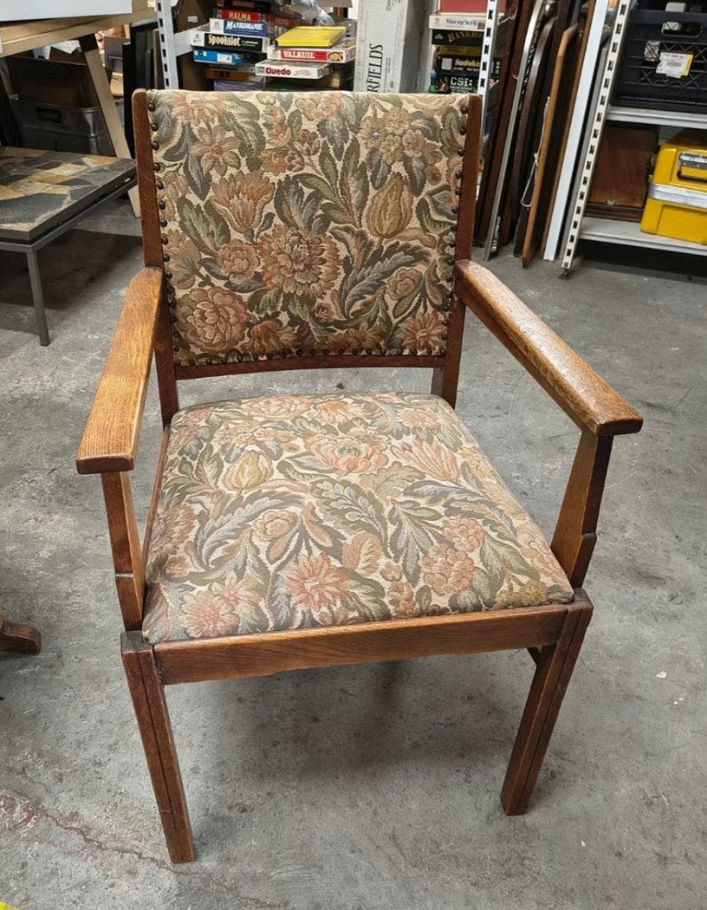 Art deco stoel armleunstoel, Ophalen