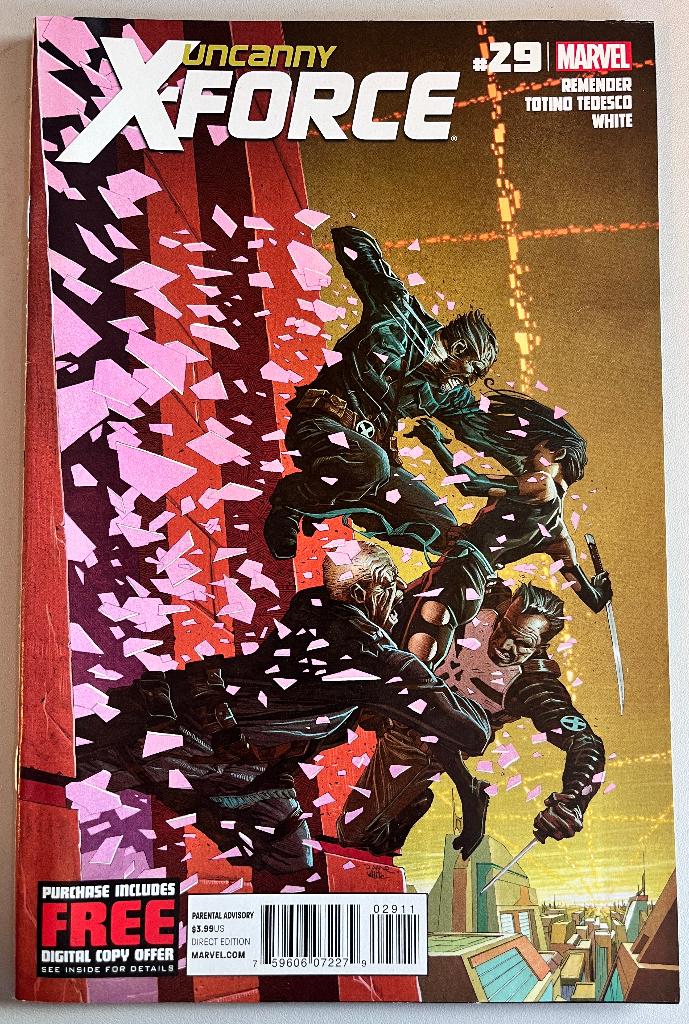 Uncanny X-Force #29 (Marvel Comics), Boeken, Eén comic, Amerika, Ophalen of Verzenden, Zo goed als nieuw