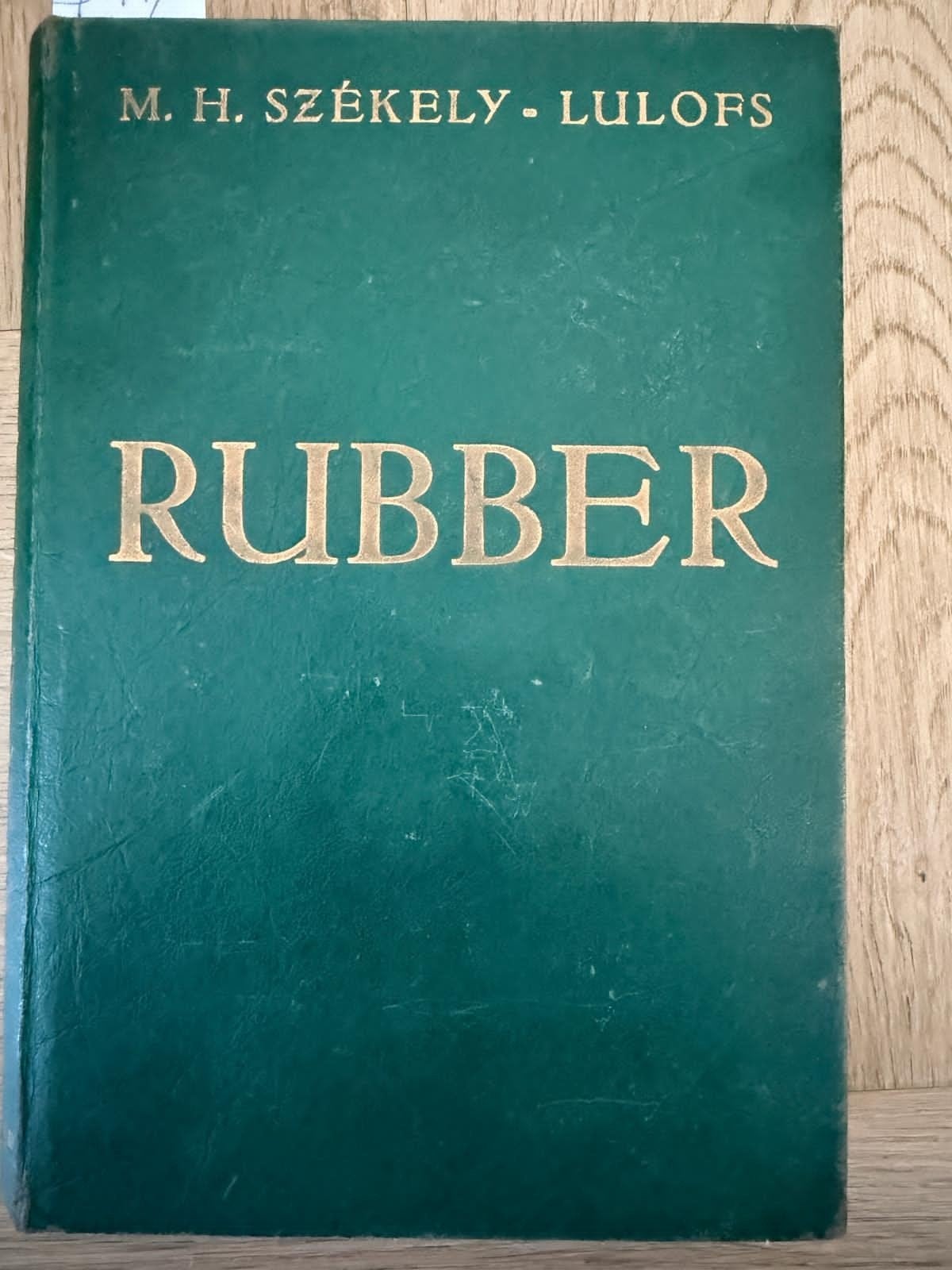 Rubber, Ophalen of Verzenden, Gelezen, Overige onderwerpen