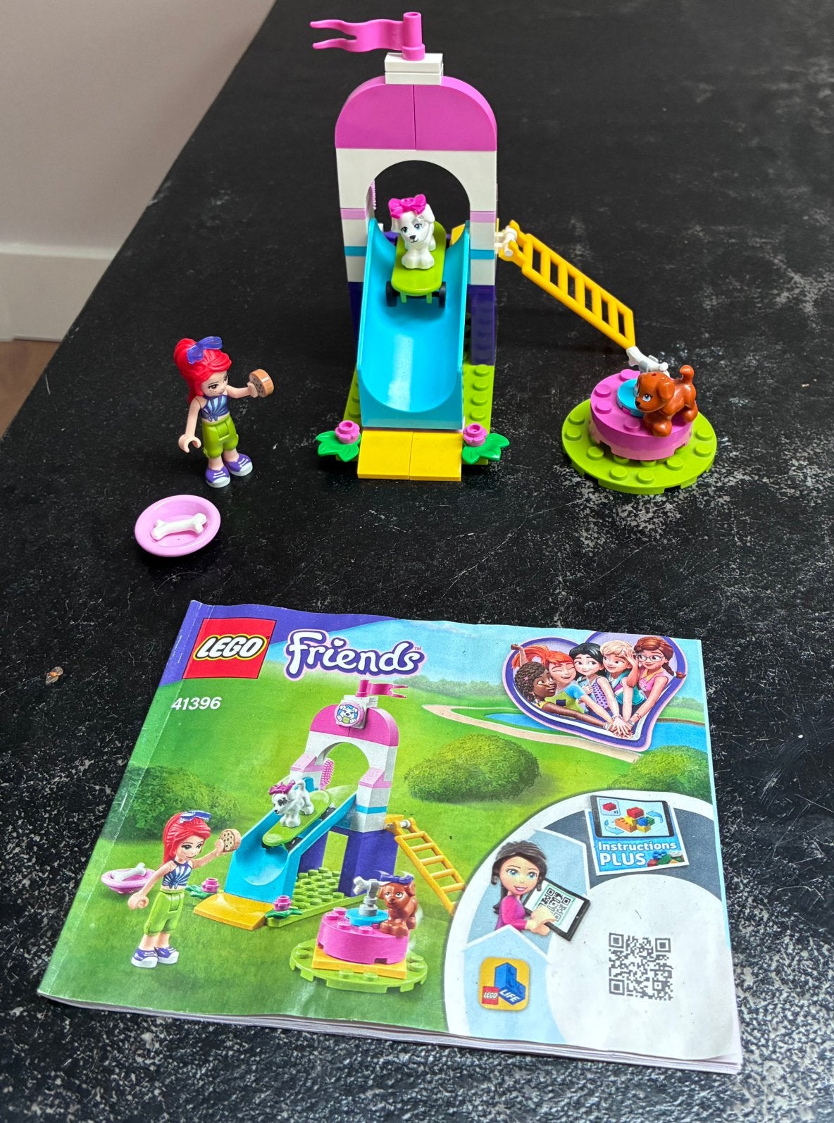 LEGO Friends - Hondenspeelplaats - 41396, Lego, Friends, Ophalen of Verzenden, Zo goed als nieuw