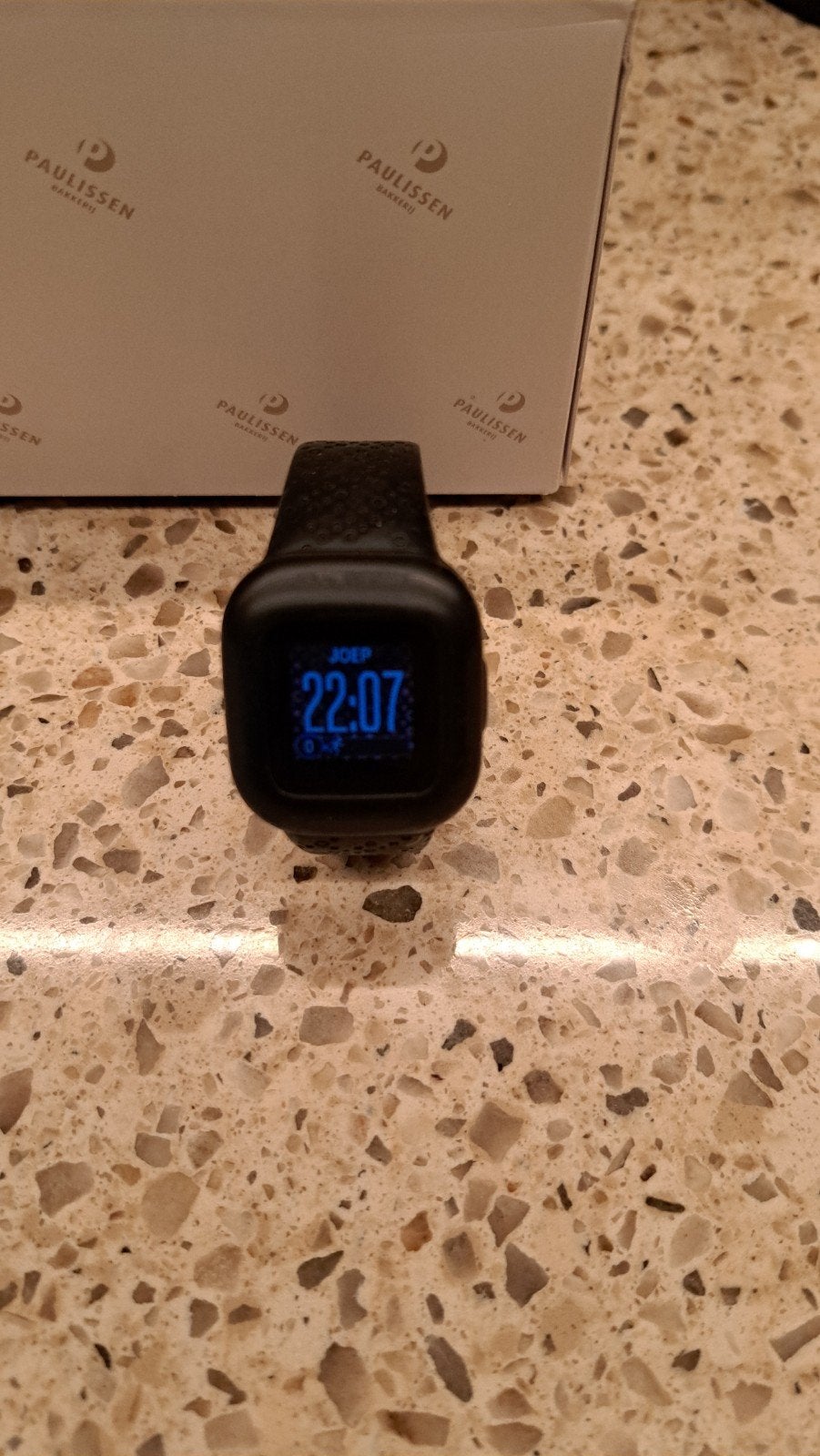 Garmin vivofit jr. 3 activity tracker voor kinderen, Gebruikt, Zwart, Garmin, Ophalen of Verzenden
