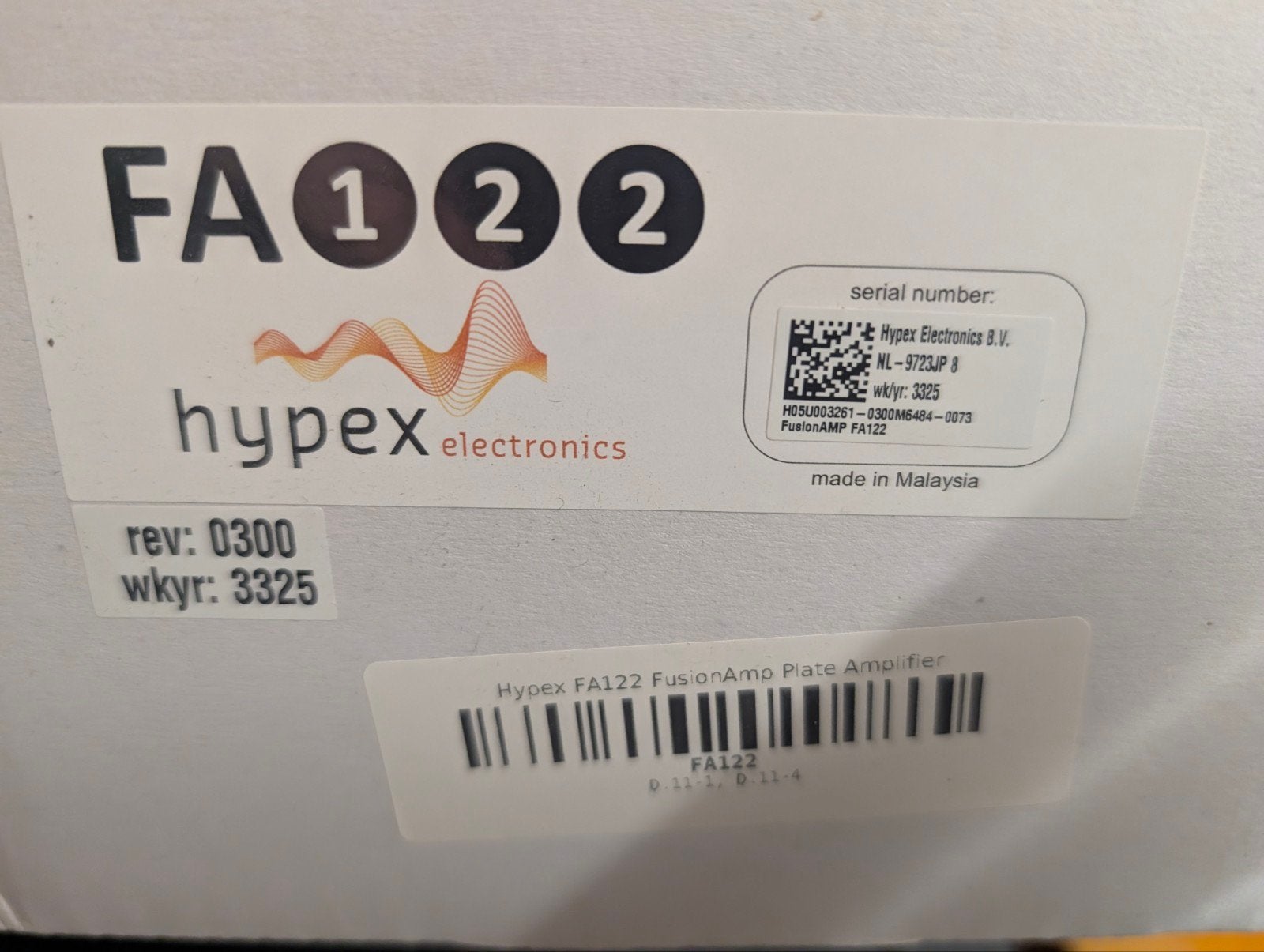 Hypex FA122 FusionAmp Plaatversterker, Overige merken, Overige systemen, Nieuw, Ophalen of Verzenden