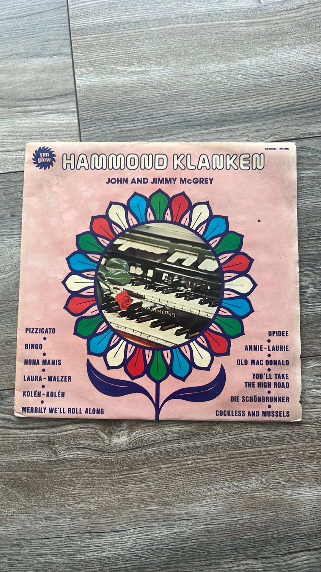 LP - Hammond klanken - john and jimmy mac grey, Ophalen of Verzenden, Zo goed als nieuw, 12 inch