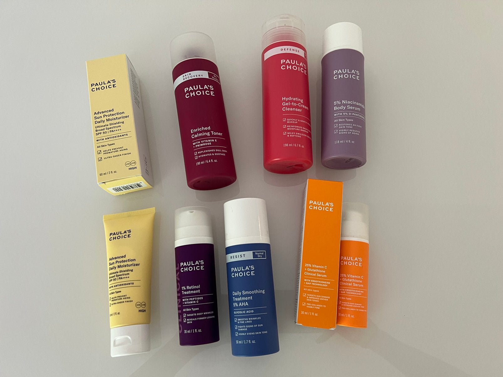 partij paula’s choice verzorging creme 7 stuks, Ophalen, Nieuw, Gehele gezicht