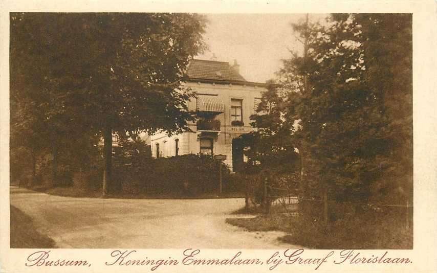 300-418-005 Bussum Koningin Emmalaan, Verzenden, Voor 1920, Noord-Holland