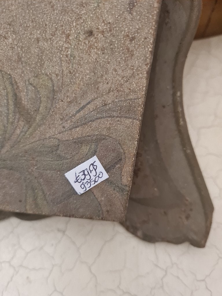 Antiek metalen Jugendstill postbakje, Ophalen of Verzenden