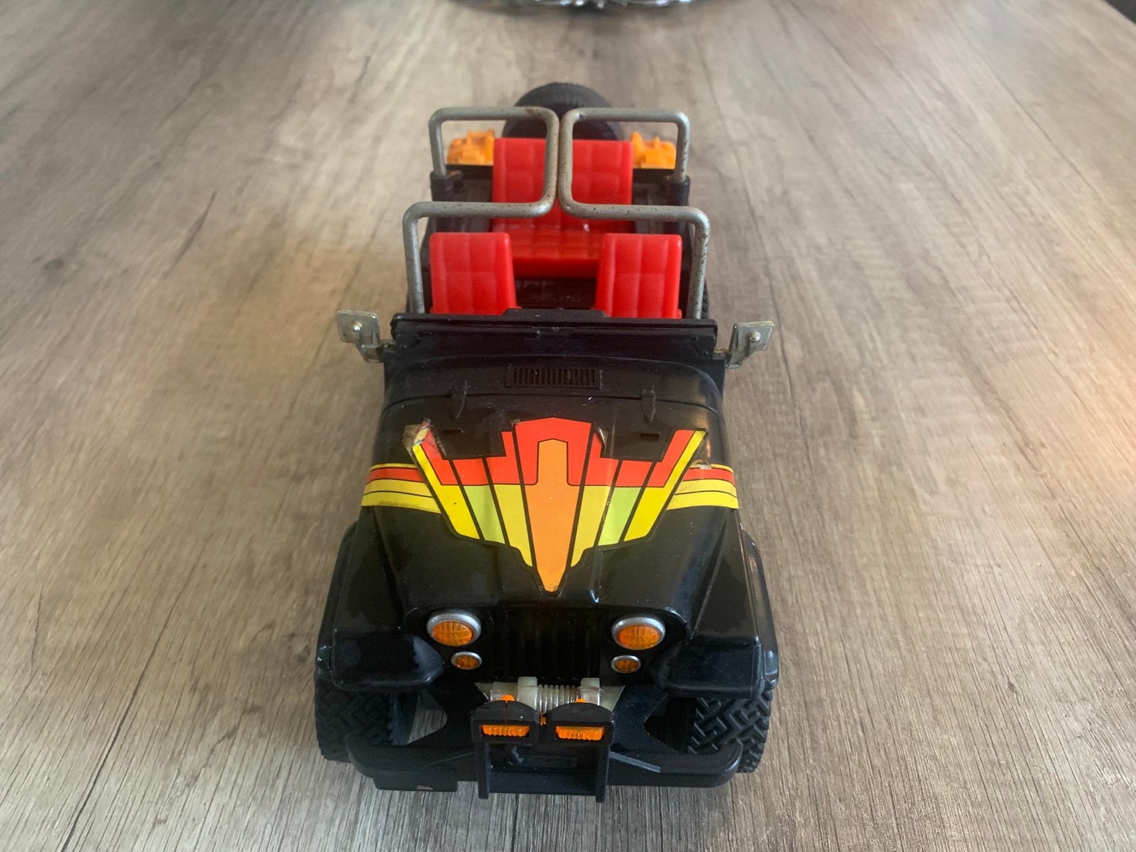 Vintage New Bright Jeep CJ-7 Renegade RC Auto, Ophalen of Verzenden