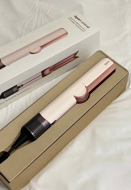 Dyson Airstrait roze met factuur en garantie, Ophalen of Verzenden, Zo goed als nieuw, Haarverzorging