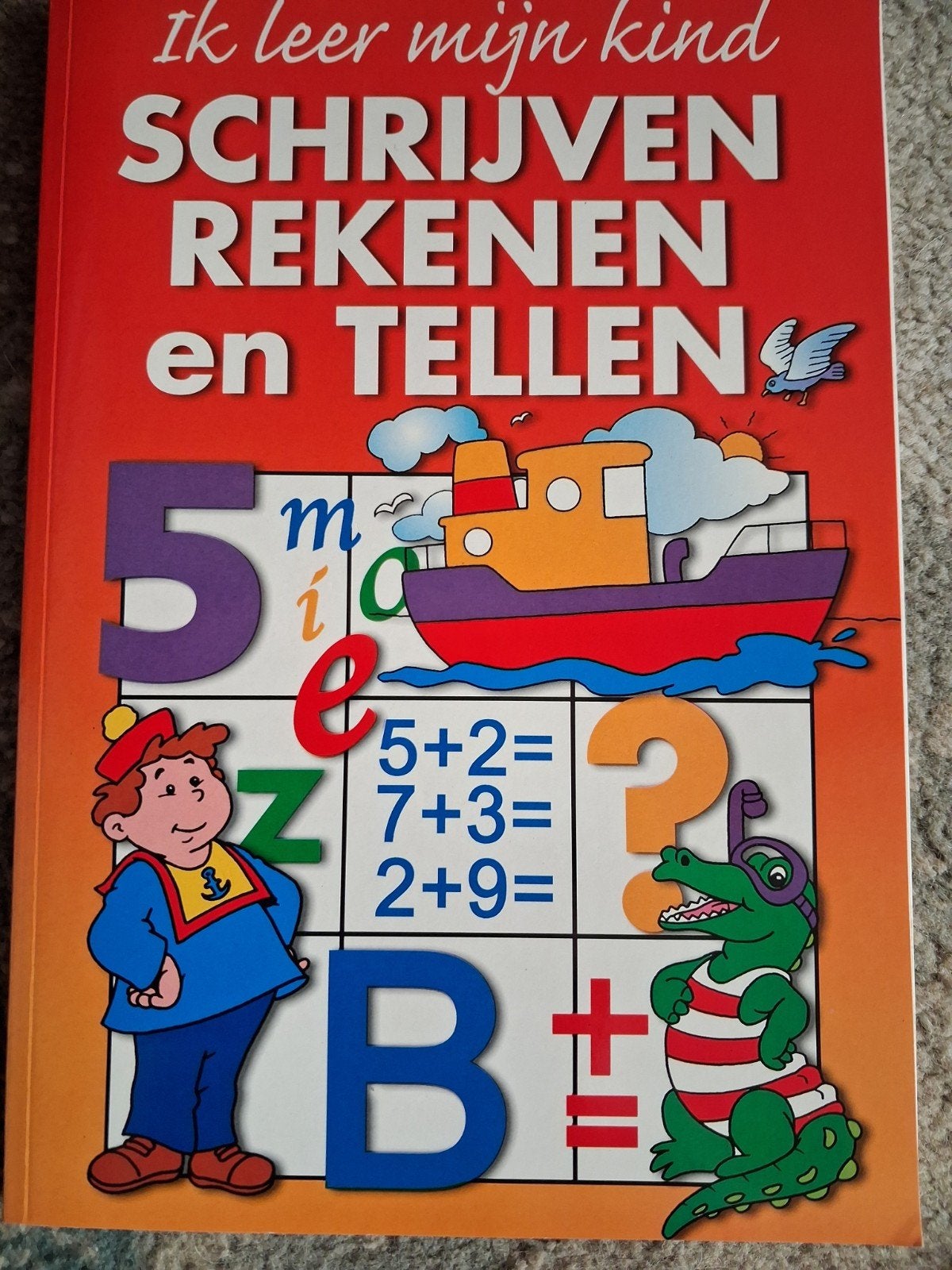 Leren schrijven en rekenen voor kinderen, Ophalen of Verzenden, Zo goed als nieuw, Rekenen