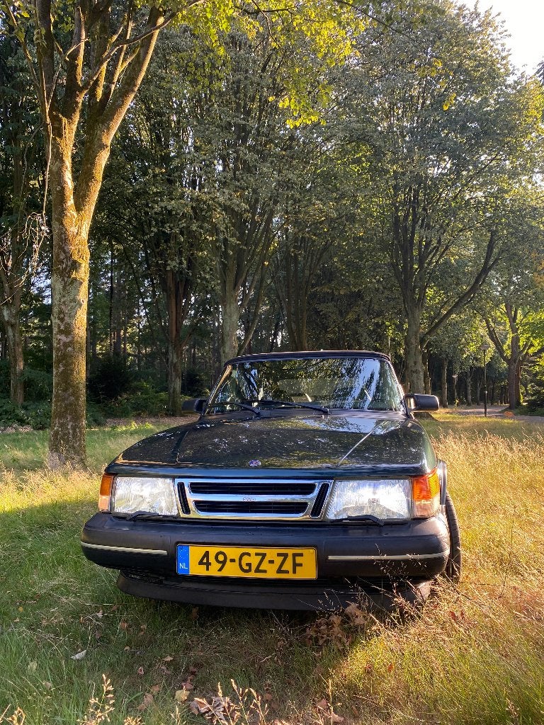 Saab 900 Classic 2.0 16 LPT Cabrio1992 Groen, foto 3