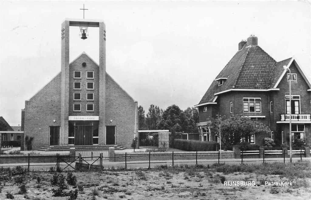 703-479-029 Rijnsburg Petra-Kerk, Ophalen of Verzenden, Voor 1920, Zuid-Holland