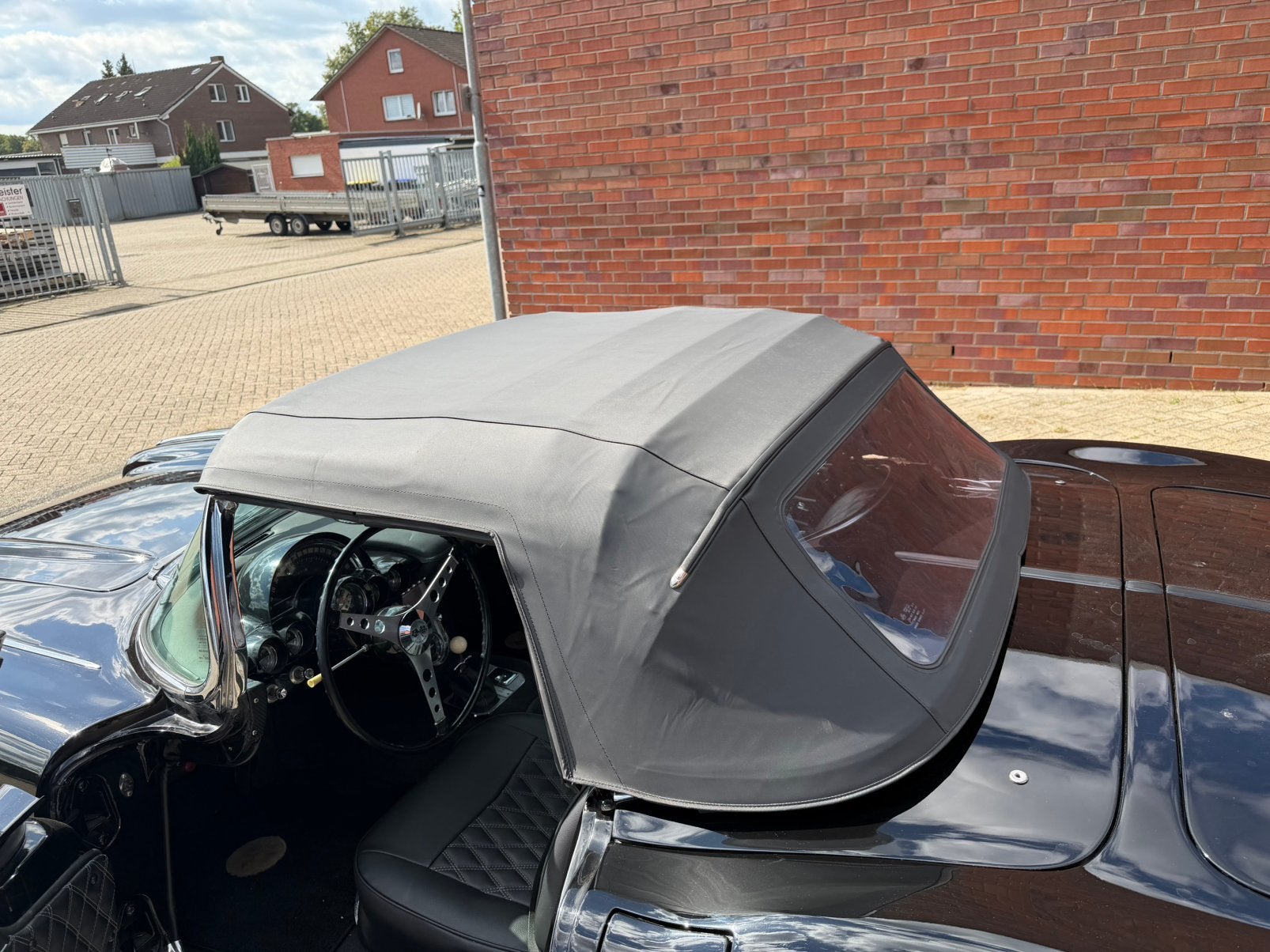 Corvette C1 Tuxedo Black Convertible 1962, foto 10