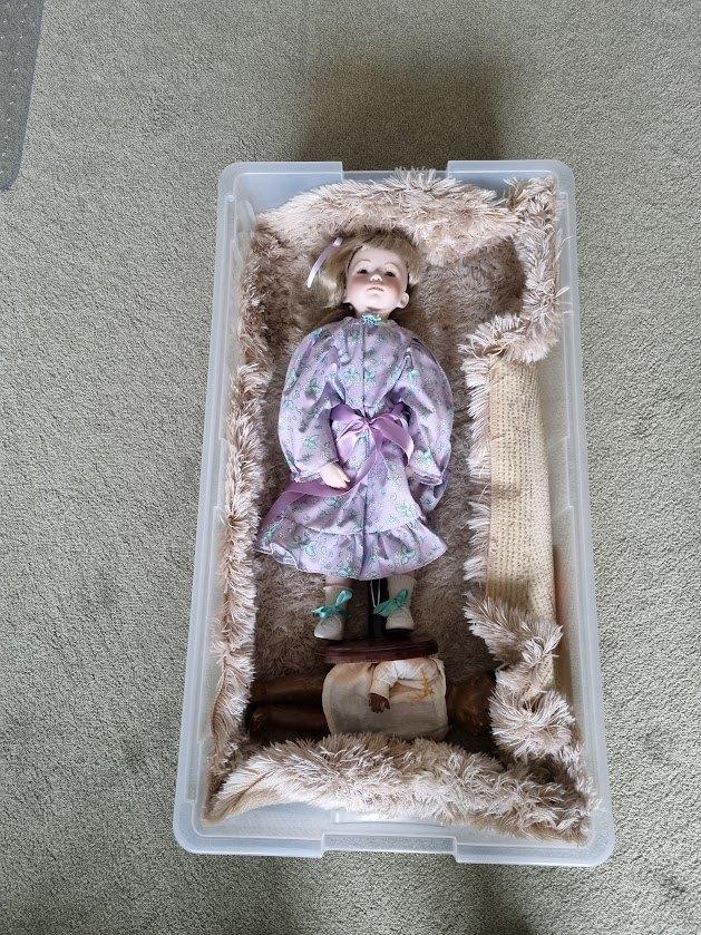 Porceleinen Poppen, Porcelain Dolls, Ophalen, Zo goed als nieuw, Pop, Levensecht of Reborn