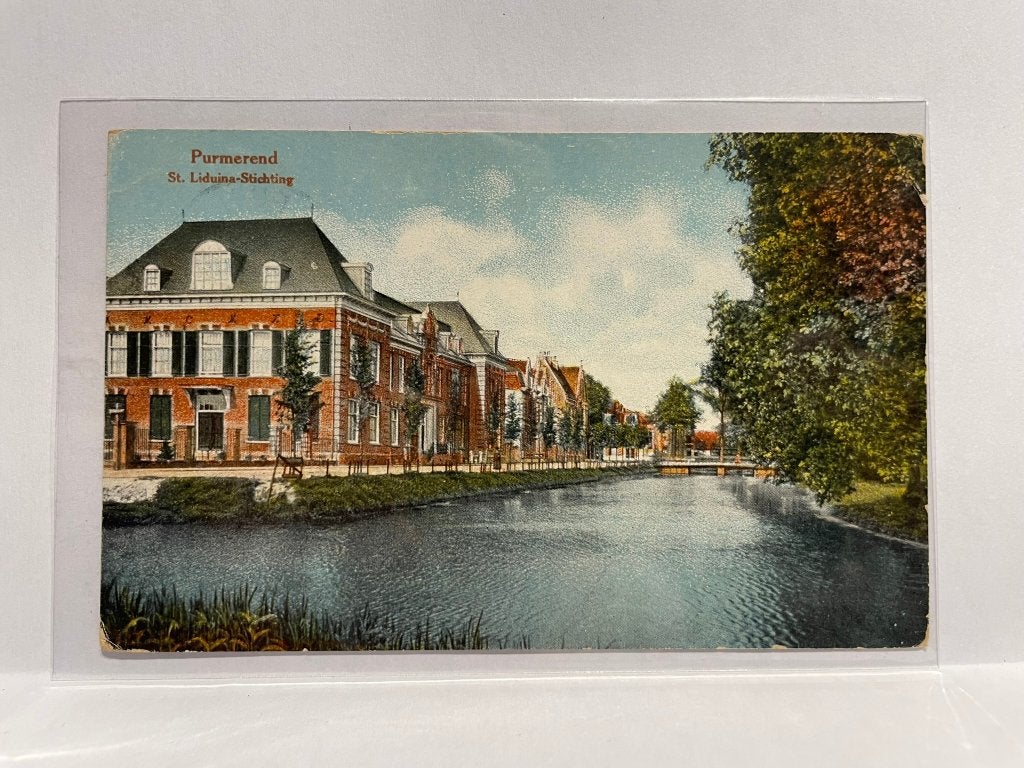 Purmerend - St. Liduina-Stichting, Verzenden, 1920 tot 1940, Gelopen, Noord-Holland
