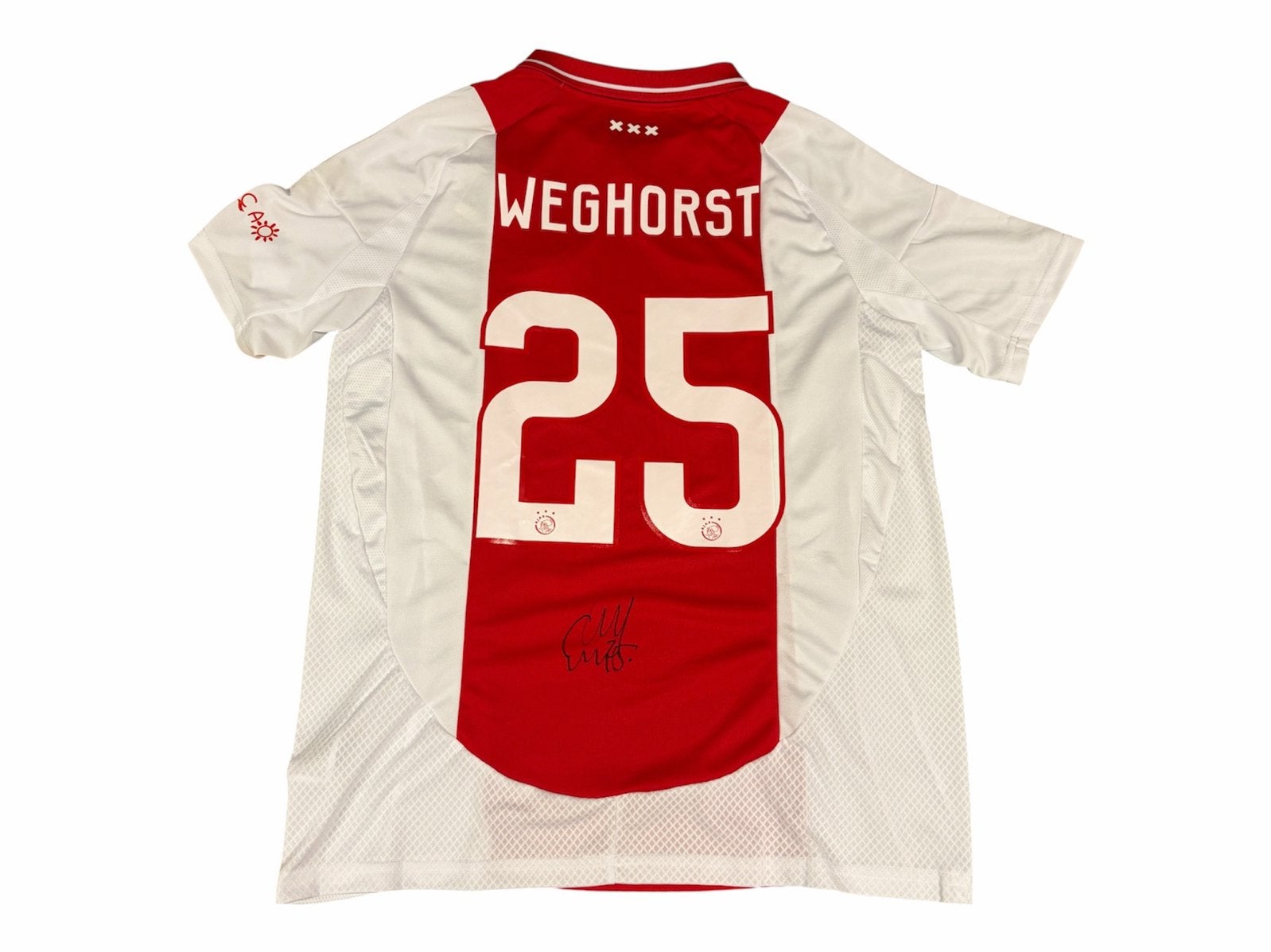 Wout Weghorst - Gesigneerd Ajax shirt 2024-2025, Verzenden, Nieuw, Ajax, Shirt