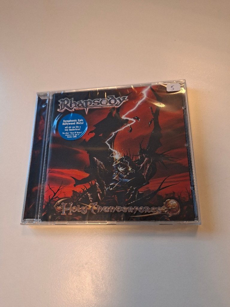CD - RHAPSODY - HOLY THUNDERFORCE - SS - 2000 POWER METAL, Verzenden, Nieuw in verpakking