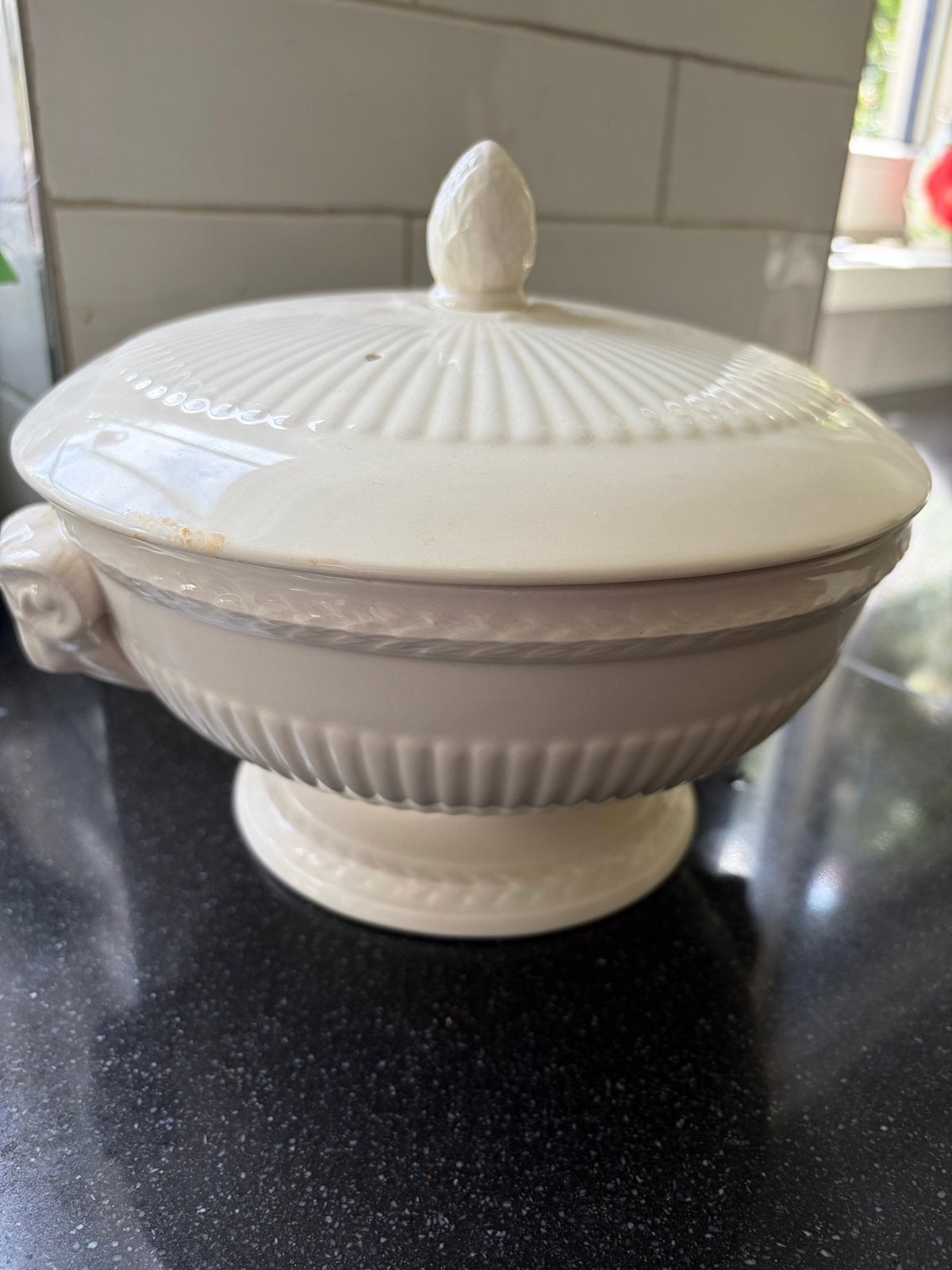 Wedgwood Edme Soepterrine met Deksel  21 cm, Antiek en Kunst, Antiek | Servies los, Ophalen of Verzenden