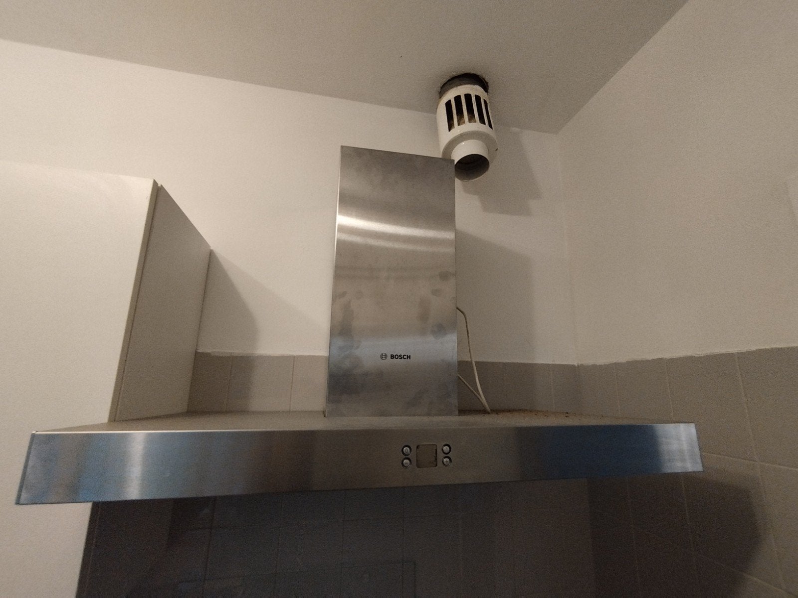 Bosch DKE945G RVS Afzuigkap - 90cm breed, 740m³/u, Witgoed en Apparatuur, Afzuigkappen, Ophalen of Verzenden