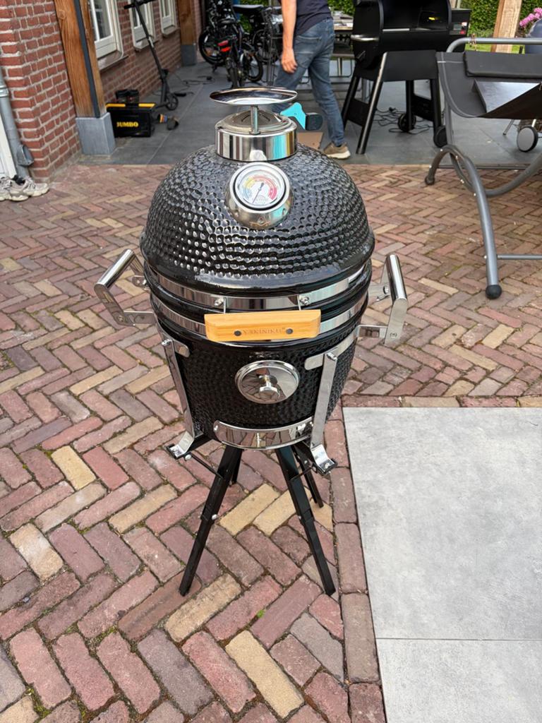 Yakiniku-13 Grill Compact met draagbaar onderstel, Ophalen of Verzenden, Zo goed als nieuw