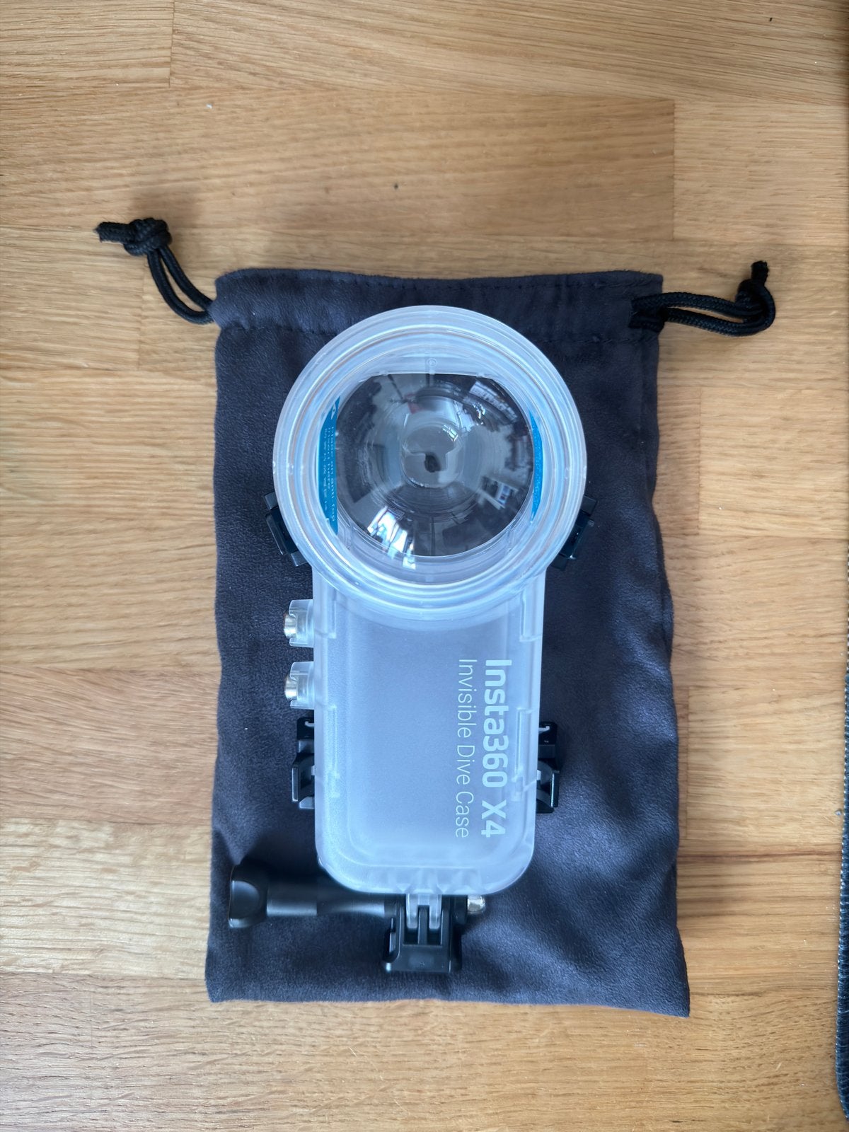 Insta360 X4 Invisible Dive Case - Onderwaterhuis, Meer dan 40 meter, Ophalen of Verzenden, Zo goed als nieuw, Inclusief koffer/tas