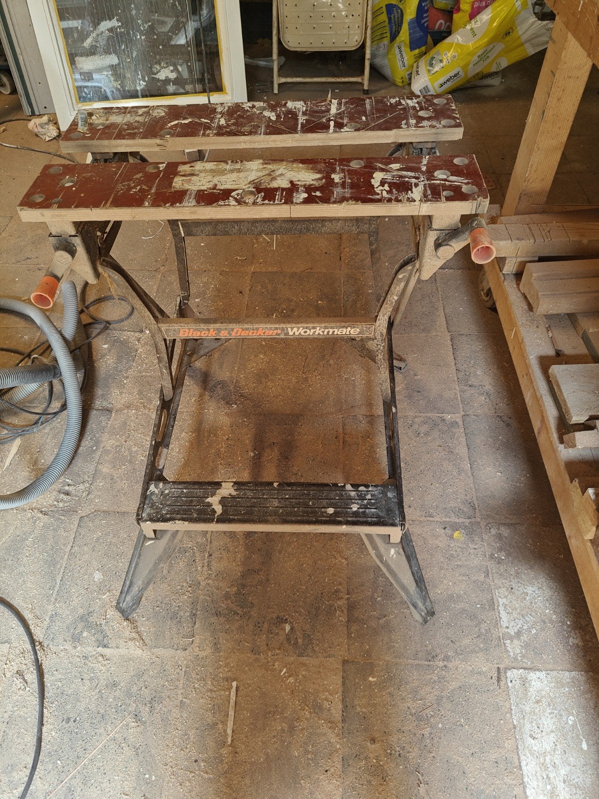 Black & Decker Workmate Werkbank - Gebruikt, Ophalen of Verzenden
