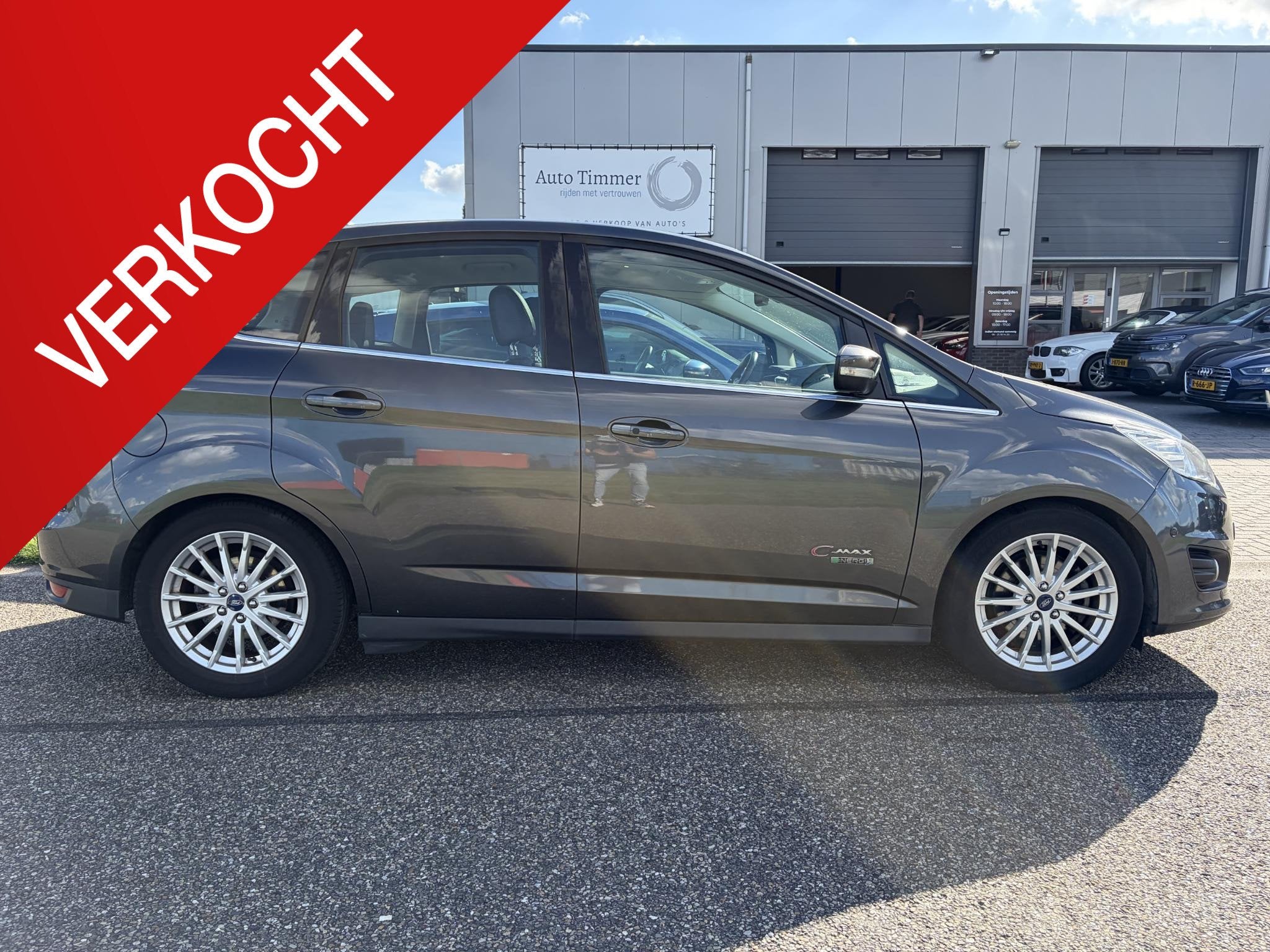 Ford C-Max 2.0 Plug-in Hybrid Titanium Plus Super mooie auto, Auto's, 8 kWh, Gebruikt, Euro 6, 4 cilinders