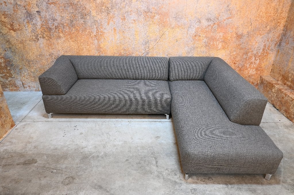 NIEUW beklede Leolux Faya Lobi design hoekbank De Ploeg stof, 250 tot 300 cm, Leolux, Leolux, Hoekbank