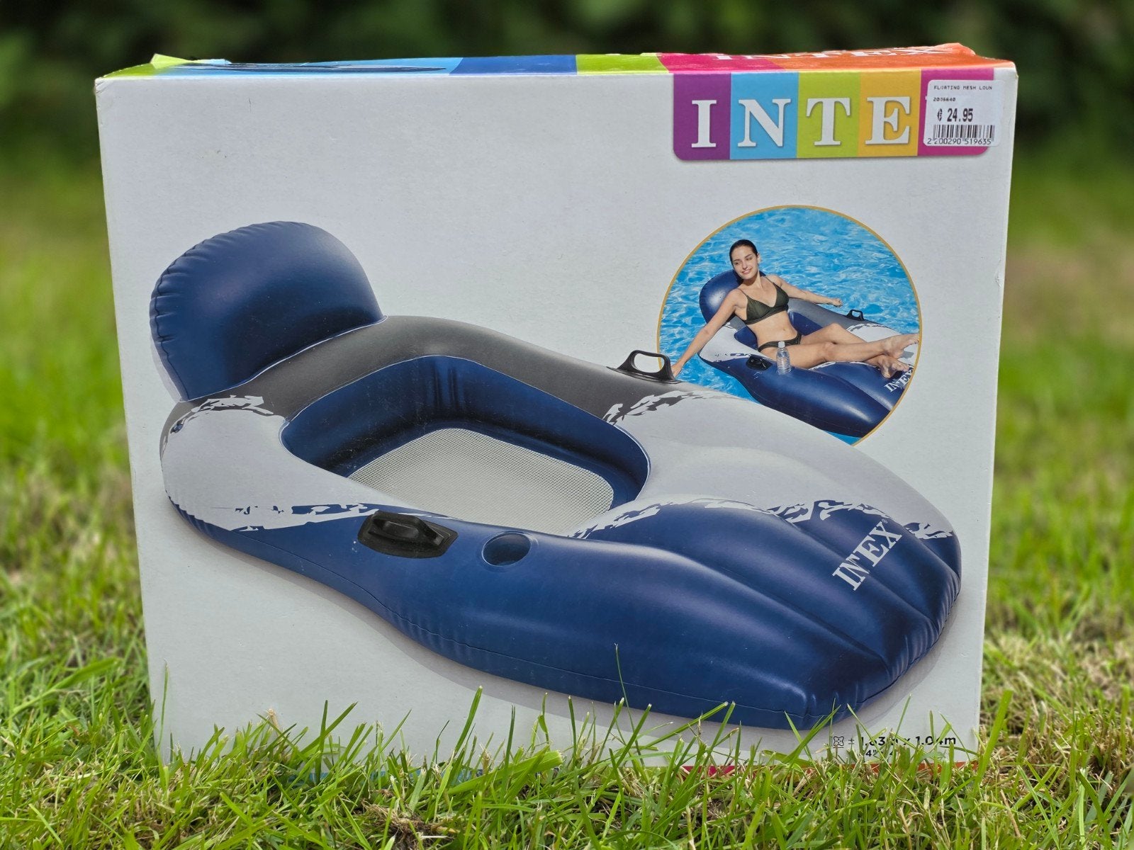 Intex opblaasbare lounge stoel voor zwembad of strand, Ophalen of Verzenden, Nieuw