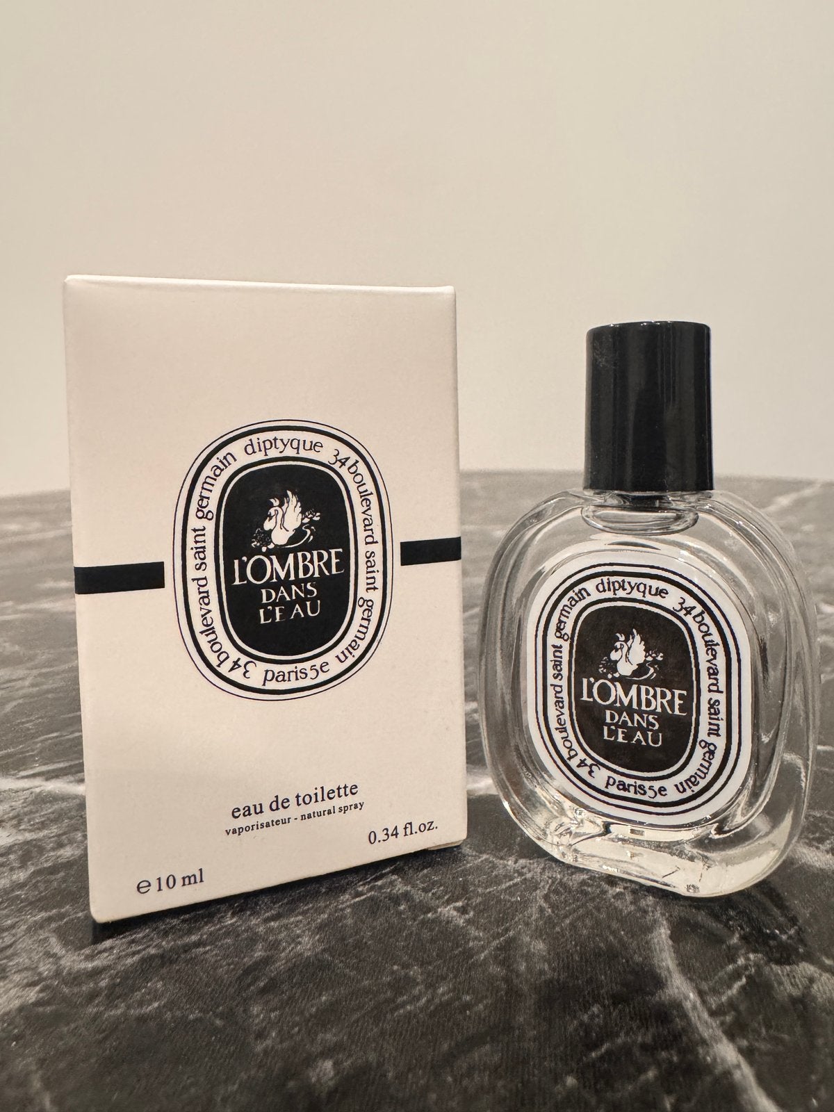 Diptyque L'Ombre dans l'Eau Eau de Toilette 10 ml miniatuur, Ophalen of Verzenden, Nieuw