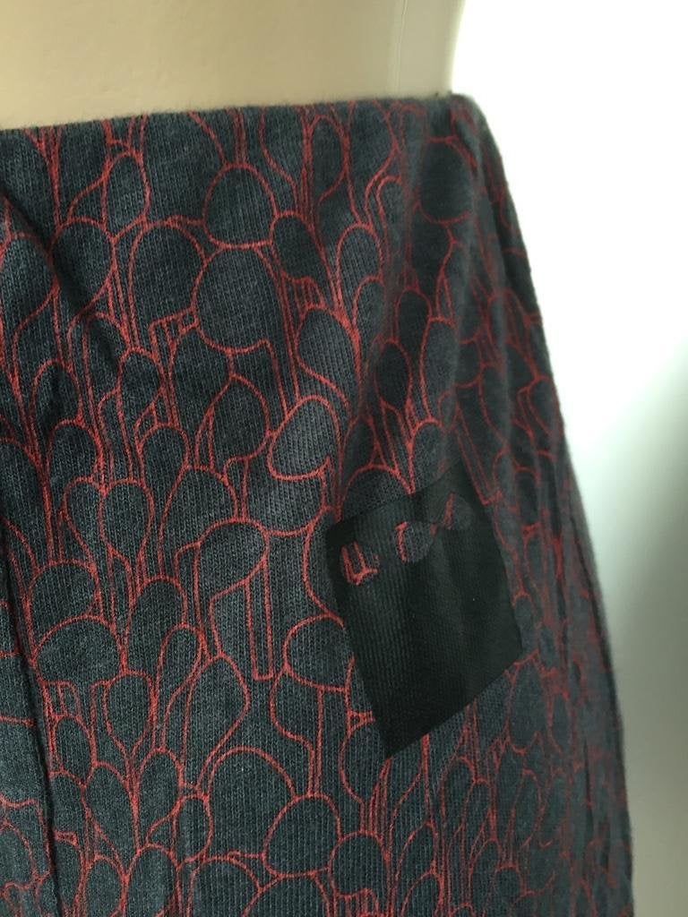 B888 SkunkFunk grijs/zwart/rood rokje rok Maat XS=34, Skunkfunk, Ophalen of Verzenden, Zo goed als nieuw, Maat 34 (XS) of kleiner