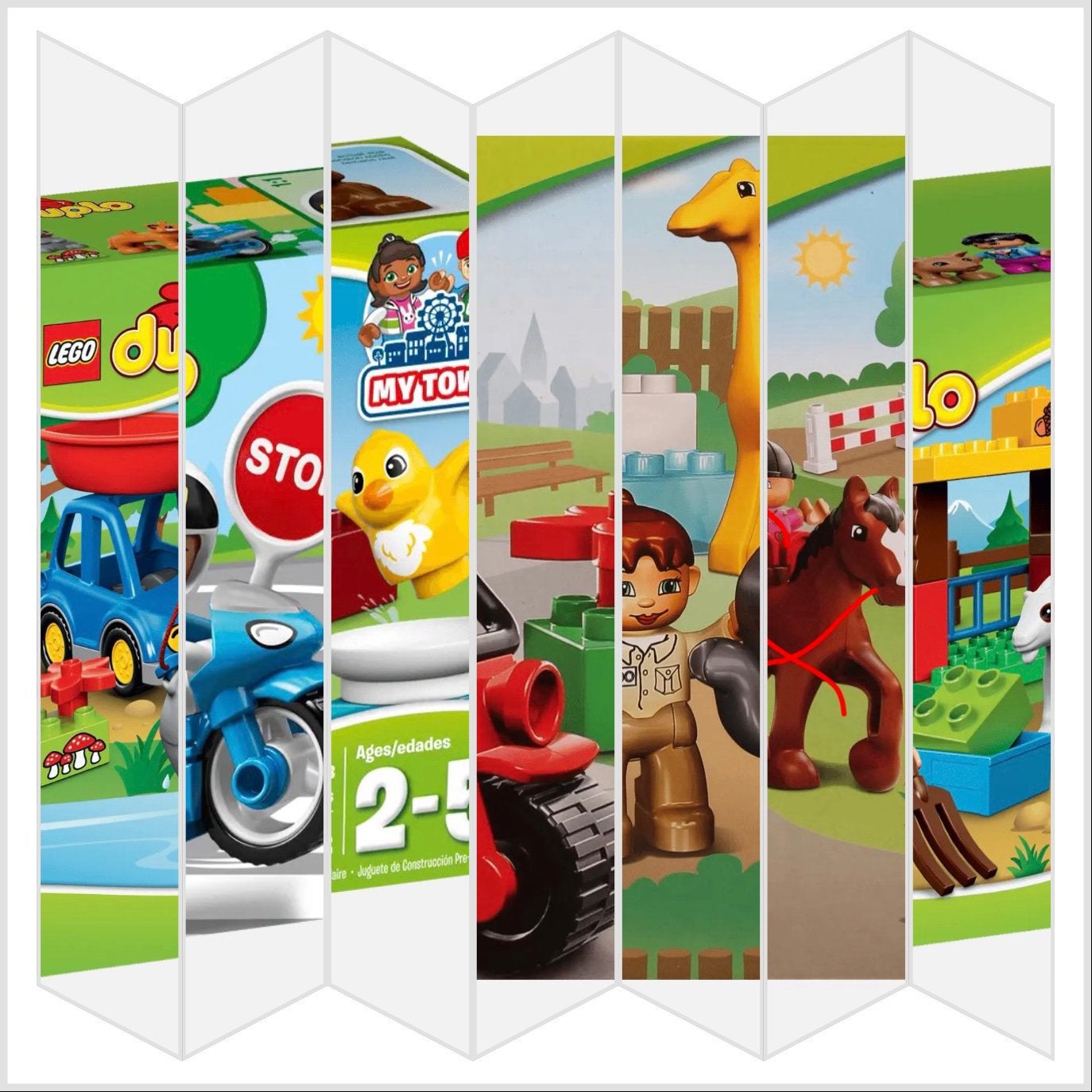 6 leuke Lego-Duplo sets in één pakket, Ophalen of Verzenden, Zo goed als nieuw, Duplo, Meerdere sets