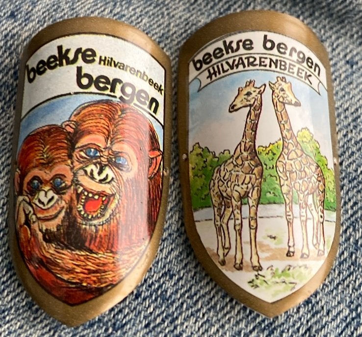 Vintage Wandelstokplaatjes “ Beekse Bergen”, Ophalen of Verzenden, Nieuw