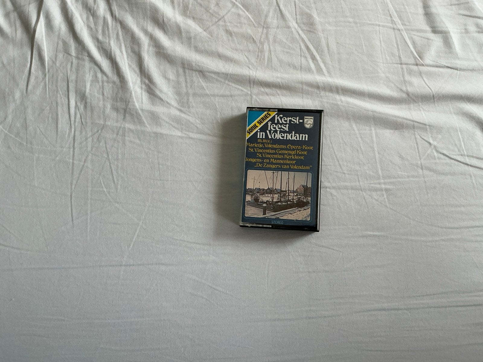 Kerstfeest in Volendam Cassettebandje - Sonic Series, Ophalen, Gebruikt, 1 bandje, Voorbespeeld
